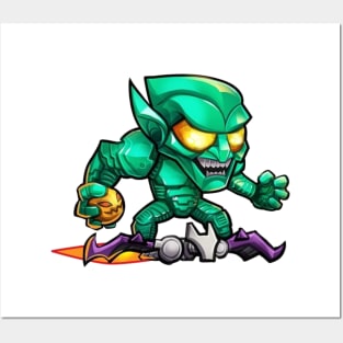 green goblin Posters and Art